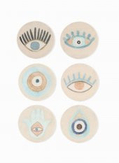 The Mia Amulet Çay Tabağı 6 Lı Set - 13 Cm - 2