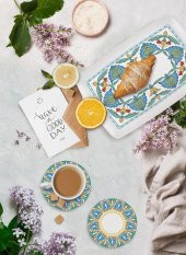 The Mia Limoncello Çay Tabağı 6lı Set 13 cm - 1