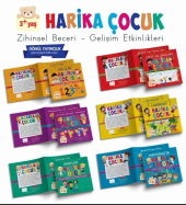 Harika Çocuk Zihinsel Beceri Gelişim Seti 3+ Yaş (6 Kitap Takım) - 1