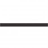 15 mm x 2800 mm Siyah Sibu Aynalı Pleksi Şerit Mobilya Süsü - 2