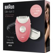 BRAUN SİLK-ÉPİL 3 3440 KABLOLU KURU KULLANIM 2 EK ATAÇMANLI EPİLATÖR / EPİLASYON - 6