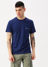 Columbia Kısakol T-Shirt Lacivert - 1