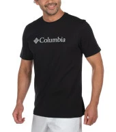 Columbia Csc Basic Logo™ Shirt Erkek Tişört siyah buyuk logo - 1
