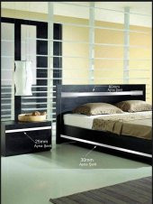 30 mm x 2800 mm Siyah Sibu Aynalı Pleksi Şerit Mobilya Süsü - 3