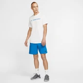 Nike Dri-FIT Erkek Beyaz Kısakol Tişört - 2