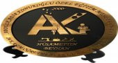 Kişiye İsmeKurumlura özel plaket - 1
