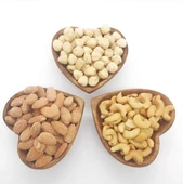 3'lü Karışık Kuruyemiş ( Fındık + Badem + Kaju ) 750 Gram - 1