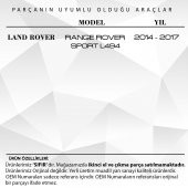 Land Rover Range Rover Sport için Konsol Tuş Takımı (Ecolu Versiyon) - 2