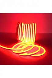 Cata 12v Kırmızı Neon Led - Hortum Led- Su Geçirmez - 5metre - 1