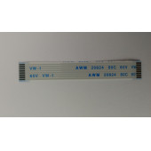 Awm 20624 80C 60V Vw-1 Flex Kablo 8 pinli , 1 mm adımlı, 6 santim 8-1-6A thumbnail 1