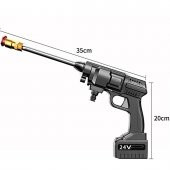 Taşınabilir Akülü Yıkayıcı 24v Yüksek Basınçlı 200w 30 Bar Lityum Pil - 3