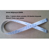 Awm 20624 80C 60V Vw-1 Flex Kablo 8 Pin 1Mm Adım 25Cm 8-1-25A thumbnail 1