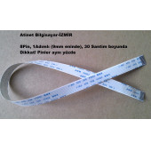 Awm 20624 80C 60V Vw-1 Flex Kablo 8 Pin 1Mm Adım 30Cm 8-1-30A thumbnail 1