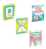 5 Renk 2. Sınıf Tüm Dersler Soru Bankası + Yaprak Test + Bulmaca + Anlıyorsun Değil mi(4 Kitap) - 1