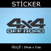 4-4 offroad sticker 2 ADET - 1
