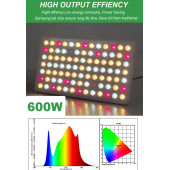 600W Samsung LM281B tam spektrumlu bitki led - 1