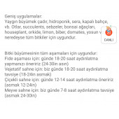 1000W bitki yetiştirme led isik - 6
