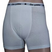 10lu Paket Önyıldız Premium Kalite Likralı 100 Pamuk Erkek Boxer - 3