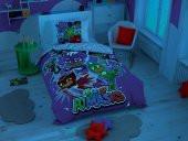 TAÇ PJ Masks Hero Lisanslı Glow Nevresim Takımı - 2