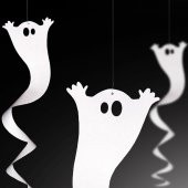 Halloween Cadılar Bayramı Dekorasyon Ürünleri Hayalet Asma Süs 1 Adet Halovin Partisi Kostümleri - 3
