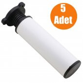 Mobilya Kanepe Baza Koltuk Metal Destek 15 cm Beyaz Ayak 5 ADET - 1
