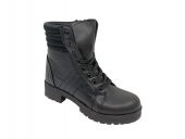 Twingo 285 Kadın Kız Çocuk Siyah Bağcıklı Fermuarlı Bot - 2