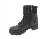 Twingo 285 Kadın Kız Çocuk Siyah Bağcıklı Fermuarlı Bot - 3