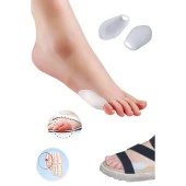 Nakres 1 Çift Ayak Serçe Parmak Bunyon Kemik Koruyucu Makarasız Nasır yara Koruyucu thumbnail 1