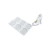 Nakres 1 Çift Ayak Nasır Koruyucu Silikon 6'li Nokta Silikon Ped Ayak Vurma Önleyici thumbnail 2