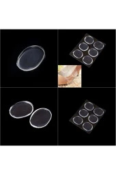 Nakres 1 Çift Ayak Nasır Koruyucu Silikon 6'li Nokta Silikon Ped Ayak Vurma Önleyici thumbnail 6