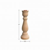 Ahşap Şamdan 17cm ŞA52 - 1