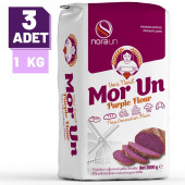 Mor Un 1 Kg 3 adet - 1