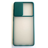 Samsung Galaxy A22/M22/M32 Uyumlu Kamera Korumalı Sürgülü Kılıf thumbnail 2