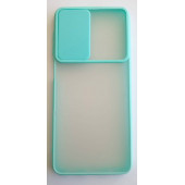 Samsung Galaxy A22/M22/M32 Uyumlu Kamera Korumalı Sürgülü Kılıf thumbnail 3