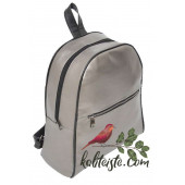 Kadın Sırt Çantası Suni Deri GRİ - 1
