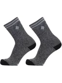 Columbia Lifestyle Thermal Crew Medium Weight 2PP Wild Black Çorap C1176B-2010 - 1