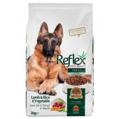 Reflex Kuzu Etli Sebzeli Yetişkin Köpek Maması 3 Kg - 1