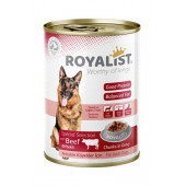 Royalist Biftekli Yetişkin Köpek Konserve 400 Gr - 1