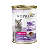 Royalist Somonlu Sterilised Kedi Konserve 400 Gr - 1