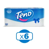 Teno Peçete 200 lü x 6 Adet - 1