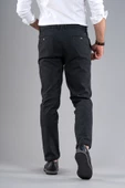 SLİMFİT KIŞLIK ARMÜRLÜ PAMUKLU GABARDİN PANTOLON - 12