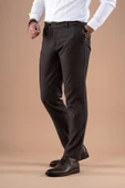 REGULAR FİT KIŞLIK ARMÜRLÜ GABARDİN PANTOLON - 2