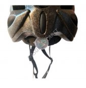Hsgl Bisiklet Kask Vernıon Siyah Mavi Flaşörlü Beden L 57-62 Bisiklet Koruyucu Kask - 5