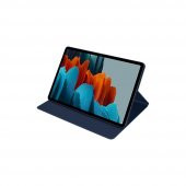 Samsung Tab S7 / S8 Book Cover Kapaklı Kılıf - Koyu Mavi EF-BT630PNEGTR - 1