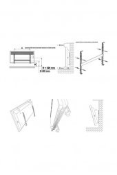 İvigo Duvar Askı Aparatı Havuz Model - 4550 Seri Uyumlu - 2