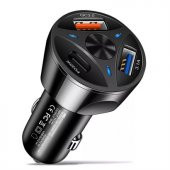 55w 3 Port Usb Araç İçin Telefon Şarj Cihazı 3 Girişli Çakmaklık Adaptör-3.1a Pd 20w Qc 3.0 - 1