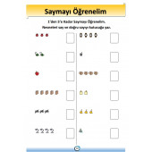 Sayı Saymayı Öğreten Kitap (Okul Öncesi ve 1. Sınıflar) thumbnail 2