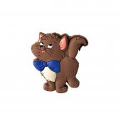 Çocuk Odası Mobilya Kulp Dolap Düğme Kahve Kedi - 1