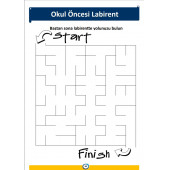 Okul Öncesi Labirent Kitabı (2-6 Yaş) - 3