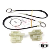 BMW X6 E71 E72 2007-2015 İçin Elektrikli Ön Sağ veya Sol Kapı Cam  Kriko Tamir Seti - 2